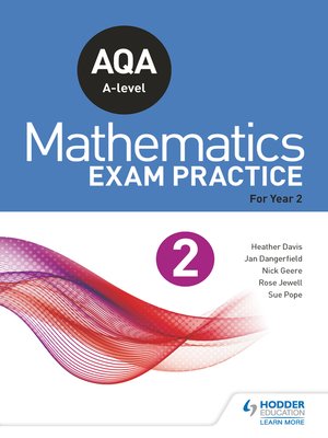 cover image of AQA A-level (Year 2) Mathematics Exam Practice